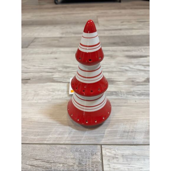 Target Bullseye Gingerbread House Cookie Jar and Peppermint Light Up Christmas T - Picture 7 of 8